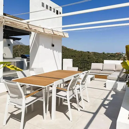 Rooftop Penthouse La Quinta Outdoor Kitchen Wifi Benahavis